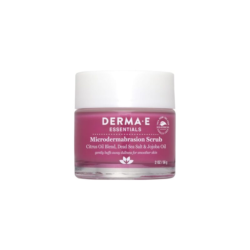 DERMA E Microdermabrasion Scrub with Dead Sea Salt & Citrus Essential Oils